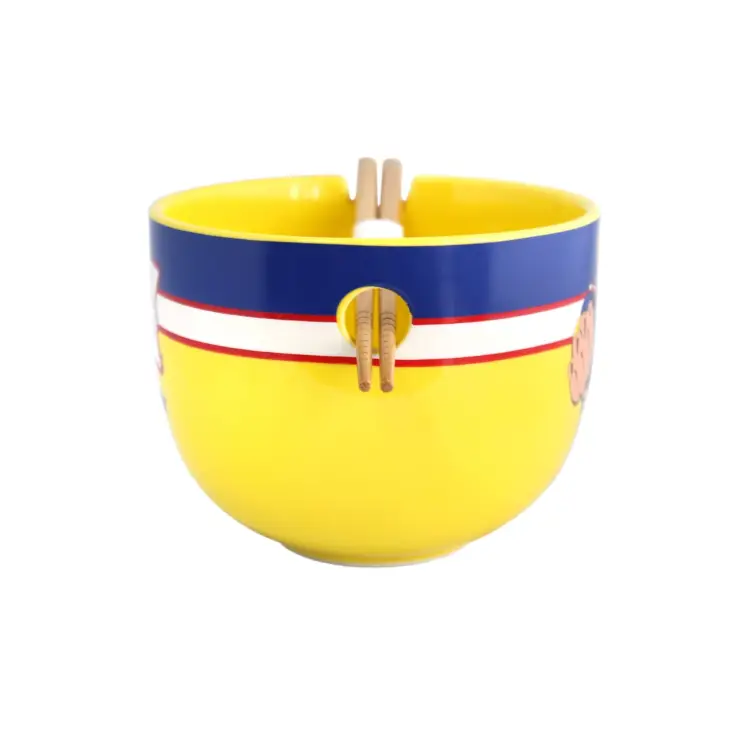 MY HERO ACADEMIA - Miska na ramen z pałeczkami 414ml - All Might