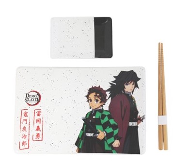 DEMON SLAYER - Zestaw sushi - Tanjiro & Giyu