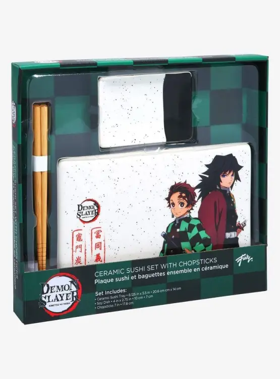 DEMON SLAYER - Zestaw sushi - Tanjiro & Giyu