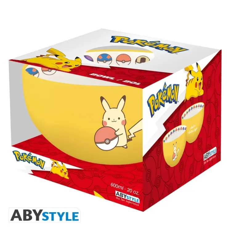 POKEMON - Pikachu "Typ elektryczny" - Miska 600ml