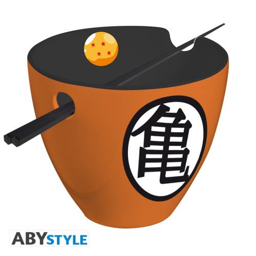 DRAGON BALL - Symbole Goku - Miska ramen z pałeczkami 370ml