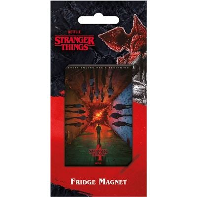 STRANGER THINGS 4 - Każdy koniec ma swój początek - Magnes 5x8cm