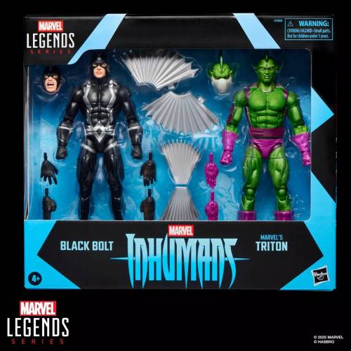 MARVEL - Inhumans Black Bolt & Triton - Figurka Legend Series 15 cm