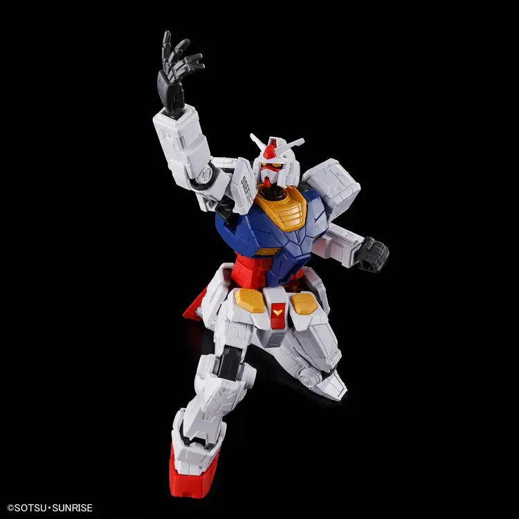 GUNDAM - Zestaw modelarski klasy podstawowej 1/144 RX-78F00/E Gundam