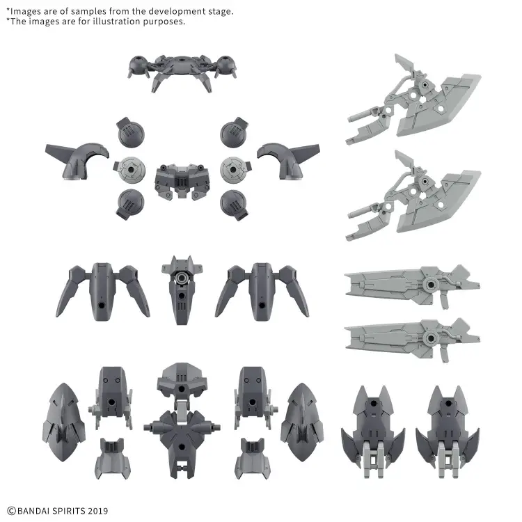 30MM - 1/144 Option Parts Set 23 (Full Armor Unit 2) - Zestaw modelarski