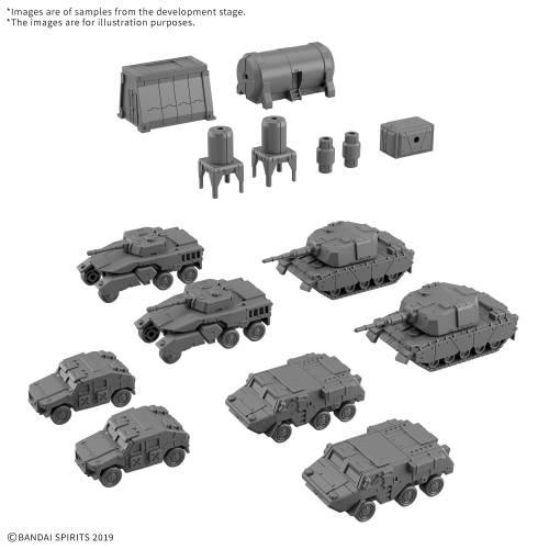 30MM - 1/144 Option Parts Set 24 (Multi Object 1) - Zestaw modelarski