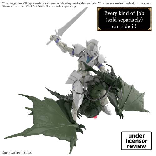 30MF - Dlrowyvern - Zestaw modelarski