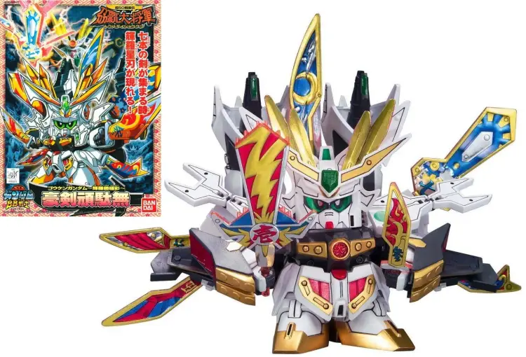 GUNDAM - BB172 Kengou Gundam "Kirahagane Gokusai" - Zestaw modelarski