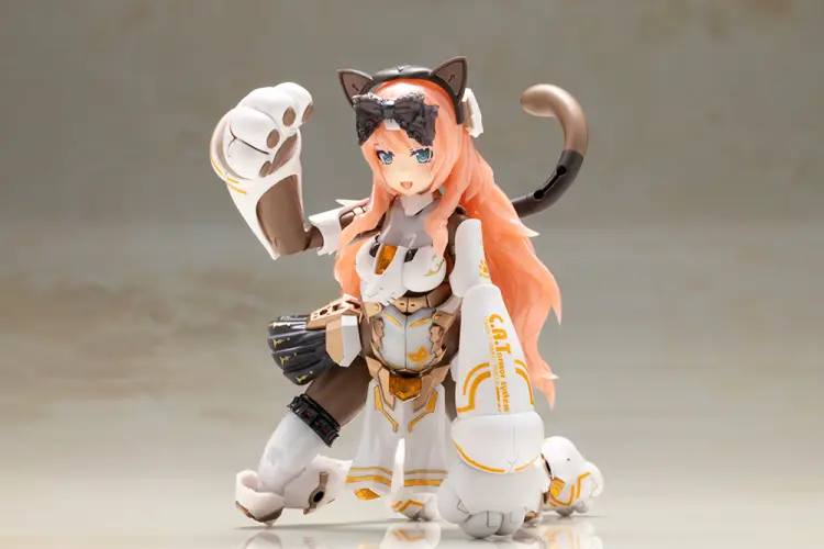 FRAME ARMS GIRL - Durga I Cat Armor - Zestaw modelarski 16 cm