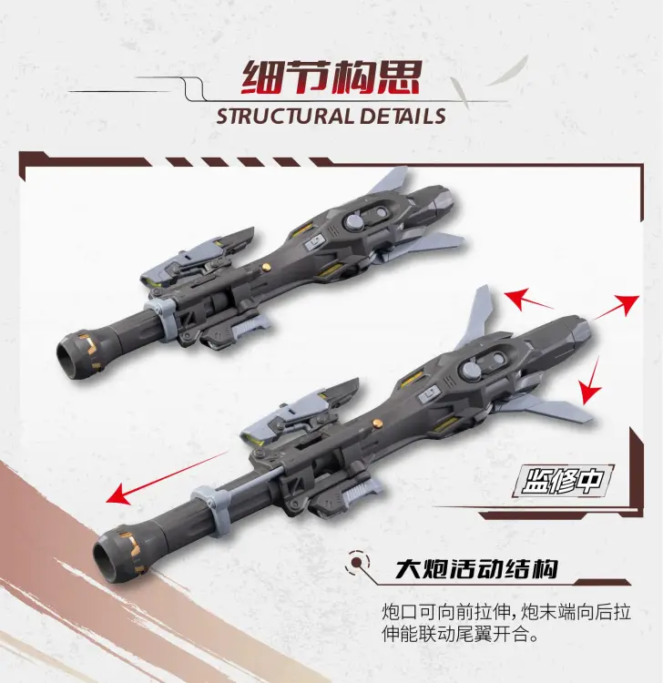 MOTOR NUCLEAR - MNP-XH13 Typ Wei-Yuan - Zestaw modelarski 19 cm