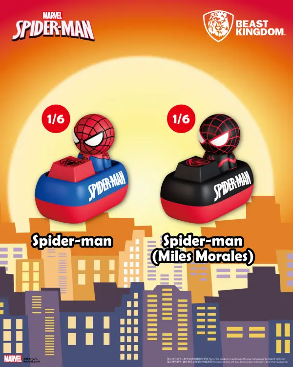 SPIDER MAN - Keycaps - Blind Box Figurka 5cm