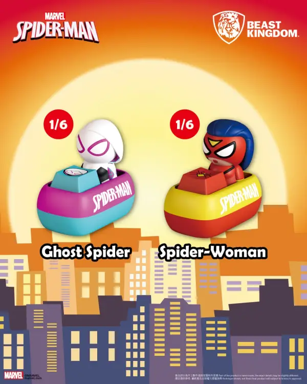 SPIDER MAN - Keycaps - Blind Box Figurka 5cm