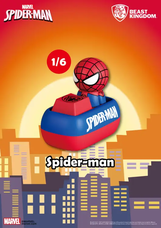 SPIDER MAN - Keycaps - Blind Box Figurka 5cm