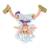 ONE PIECE - Monkey D. Luffy Gear 5 - Figurka króla artystów 15 cm