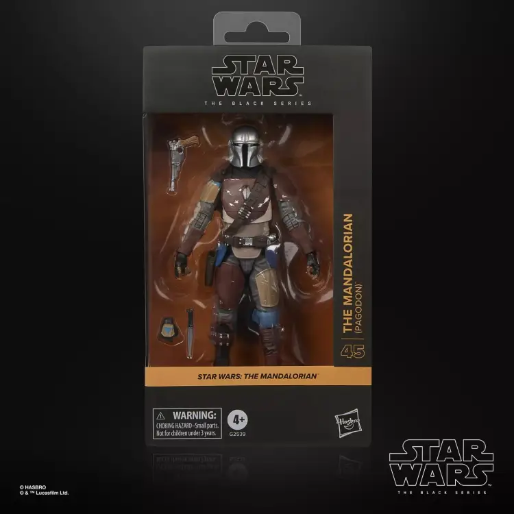 THE MANDALORIAN - Mandalorianin (Pagodon) - Figurka Czarna Seria 15cm