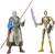 STAR WARS JEDI SURVIVOR - Dagan Gera i droid BX - czarna seria 15 cm