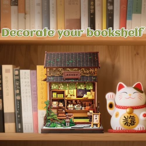 MINIATUROWY DOMEK - DIY - Kanmi-Dokoro Kurihara - 227 elementów + oświetlenie LED