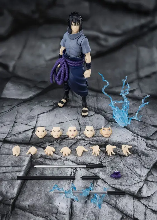 NARUTO - Sasuke "Samotny Shinobi" - Figurka S.H. Figuarts 15 cm