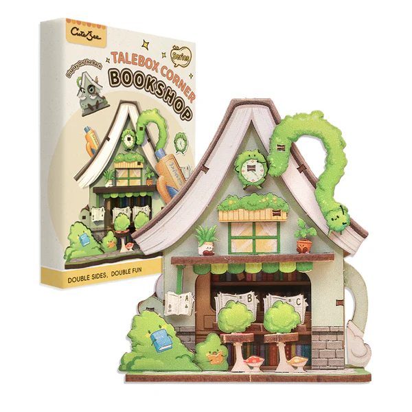 TALEBOX CORNER - Zestaw Mini House - Księgarnia - 50 szt.
