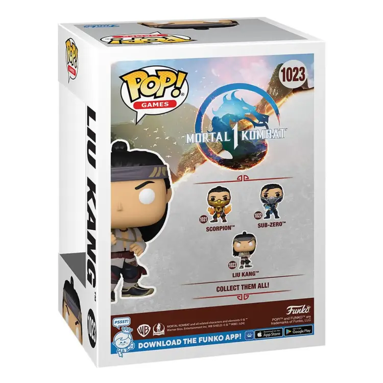 Funko POP! Mortal Kombat - Liu Kang #1023