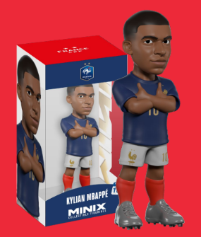 FRANCJA - Mbappé - Figurka Minix Mistrzostwa Świata 12 cm