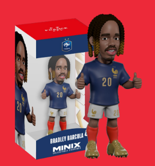 FRANCJA - Barcola - Figurka Minix World Cup 12cm