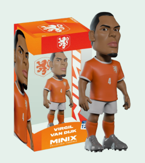 HOLANDIA - Van Dijk - Figurka Minix Mistrzostwa Świata 12 cm