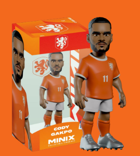 HOLANDIA - Gakpo - Figurka Minix World Cup 12 cm