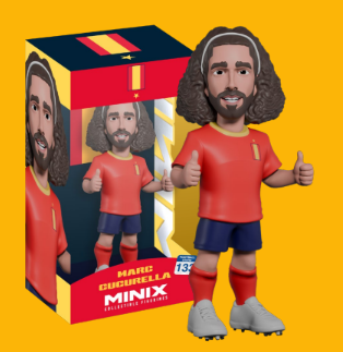 HISZPANIA - Cucurella - Figurka Minix World Cup 12 cm