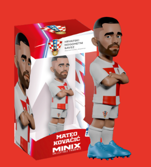 CHORWACJA - Kovacic - Figurka Minix World Cup 12 cm
