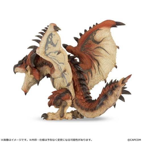 MONSTER HUNTER - Rathalos - Statuetka Figurka Budowniczy Miękki winyl 18 cm