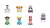 POWERPUFF GIRLS - Pull Black Car - Blind Box 5cm