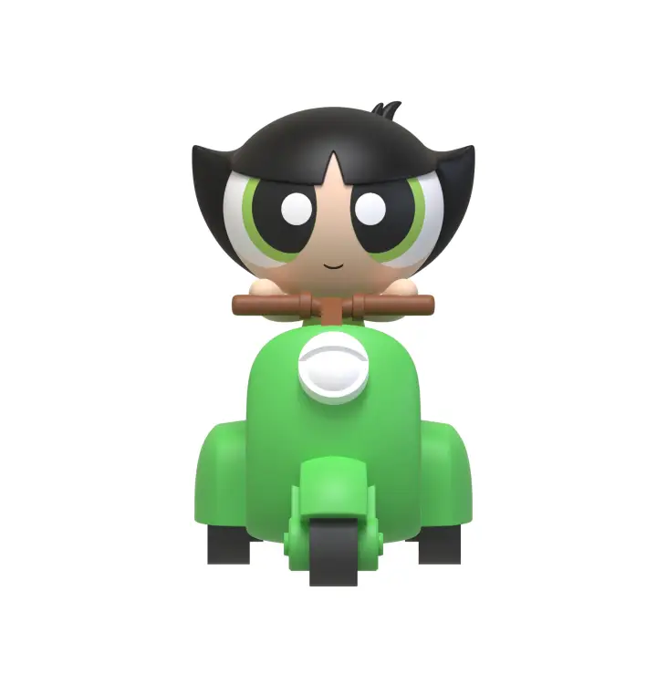 POWERPUFF GIRLS - Pull Black Car - Blind Box 5cm