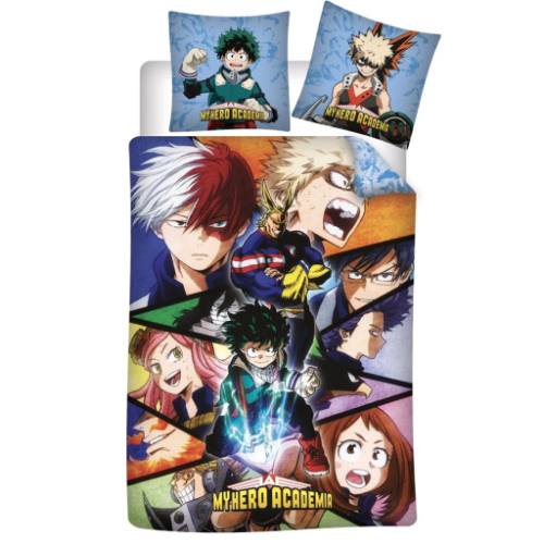 MY HERO ACADEMIA - Poszwa na kołdrę 140x200cm - "100% mikrofibra