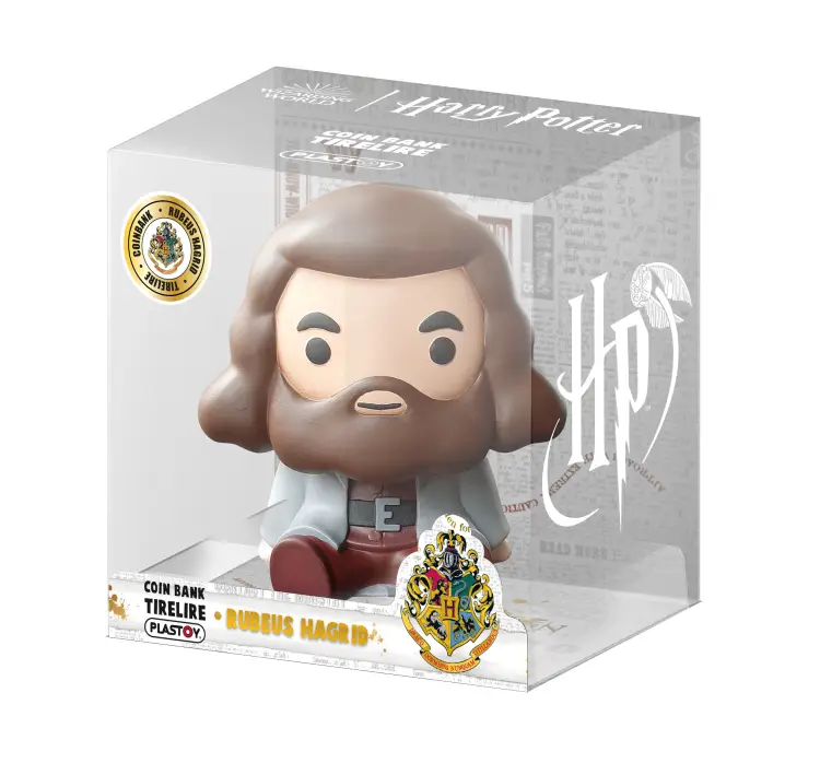 HARRY POTTER - Skarbonka - Hagrid Chibi - 16 cm