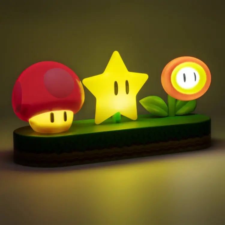 SUPER MARIO - Ikony - Światło 30 cm