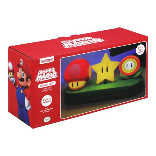 SUPER MARIO - Ikony - Światło 30 cm