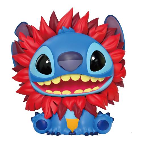 LILO & STITCH - Stitch "Kostium Króla Lwa" - Bank figurkowy 20 cm
