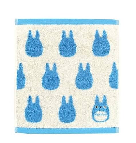 MY NEIGHBOR TOTORO - Niebieski Totoro - Mini ręcznik 33x36cm