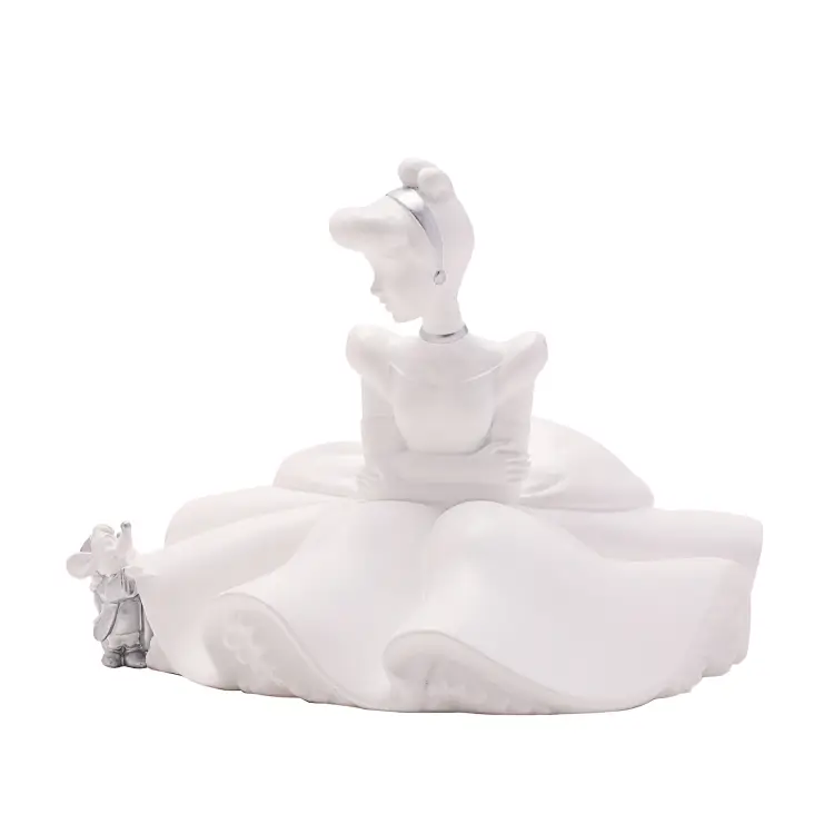 DISNEY - 'White&Silver' - Kopciuszek - Skarbonka - 14cm