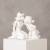 DISNEY - "White&Silver" - Królewna Śnieżka i Dopey - Bank pieniędzy - 17 cm