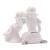 DISNEY - "White&Silver" - Królewna Śnieżka i Dopey - Bank pieniędzy - 17 cm