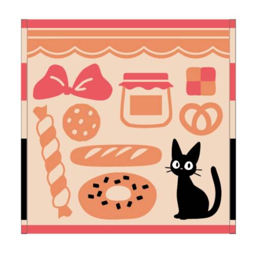 KIKI'S DELIVERY SERVICE - Jiji's Bakery - Mini ręcznik 25x25cm