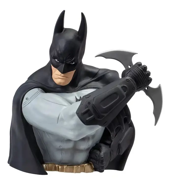 BATMAN ARKHAM ASYLUM - Batman - Ławka Figurkowa 20cm