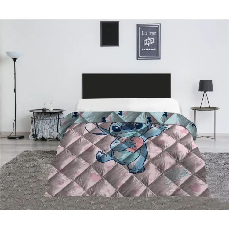 LILO & STITCH - Stitch "Heart" - Poszwa na kołdrę 240x220cm