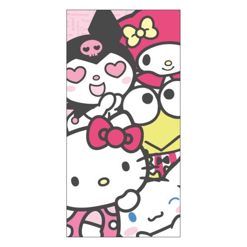 HELLO KITTY & Friends - Ręcznik plażowy 70x140cm