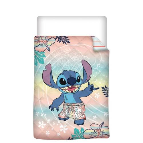 DISNEY - Stitch "Plaża" - poszwa na kołdrę 140x200cm