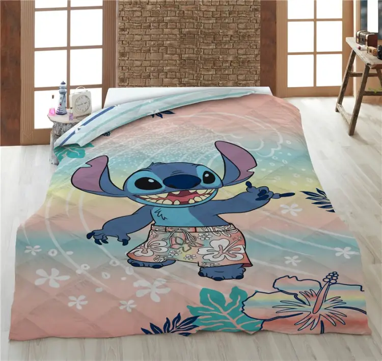 DISNEY - Stitch "Plaża" - poszwa na kołdrę 140x200cm