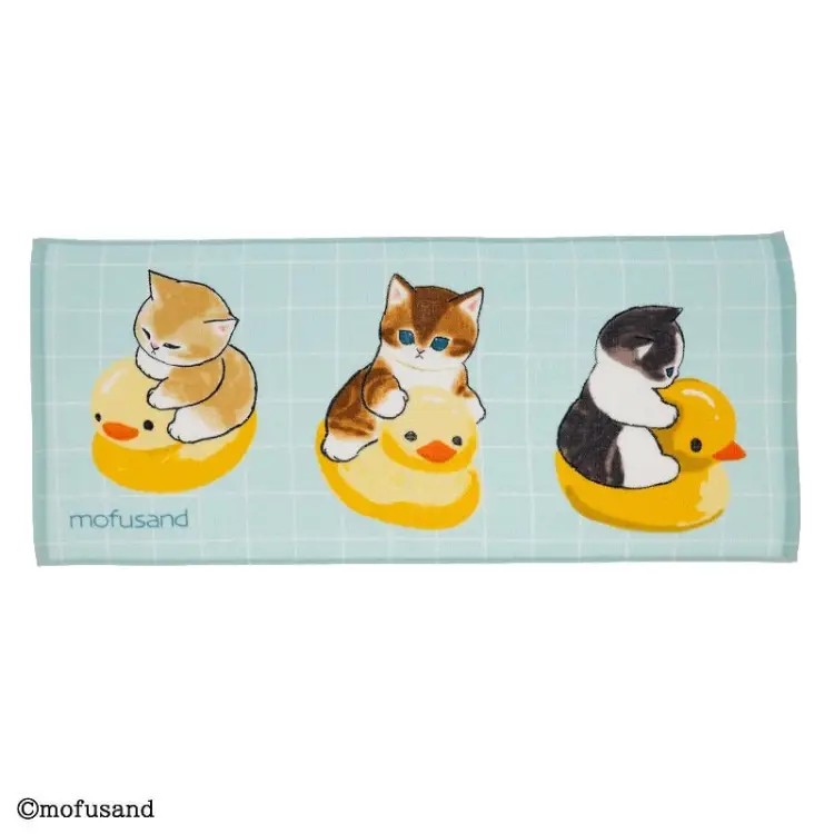 MOFUSAND - Kitten-Nyan Duck - Ręcznik 34x80cm