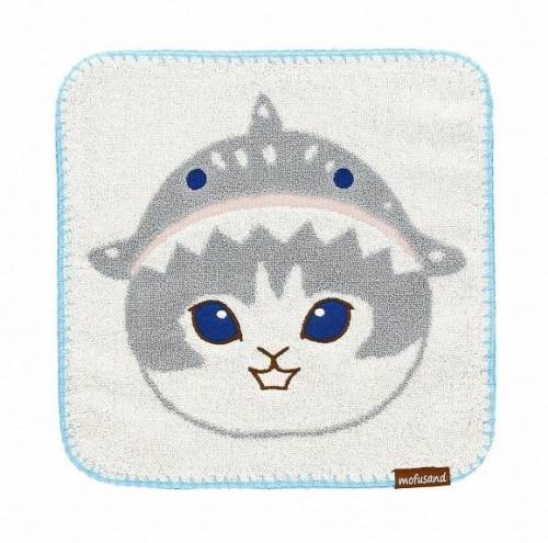 MOFUSAND - Kitten-Nyan Shark - Mini ręcznik 25x25cm